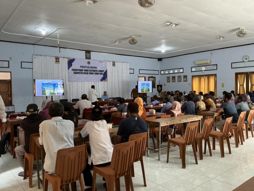 BPN Kulon Progo Adakan Penyuluhan Program PTSL di Kalurahan Sendangsari